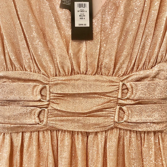 Gold pink evening gown - Picture 8 of 11